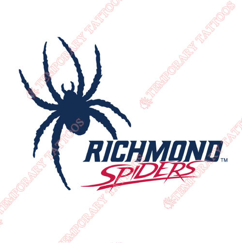 Richmond Spiders Customize Temporary Tattoos Stickers NO.6000